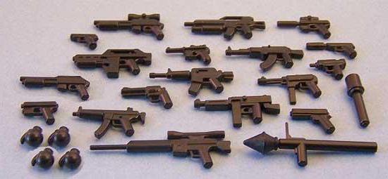 レゴ - 男性のための武器 - 子供のための面白いおもちゃ
