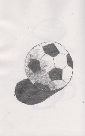 どのようにサッカーボールを描くのですか？役に立つヒント