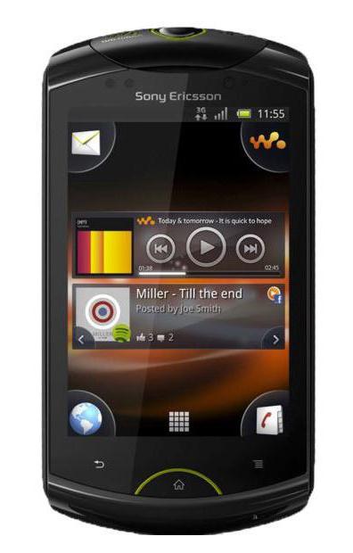 Sony Ericsson WT19I：仕様とファームウェア