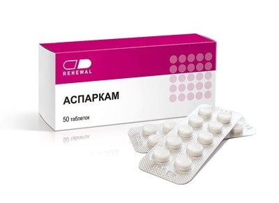 asparkam錠剤の使用説明書
